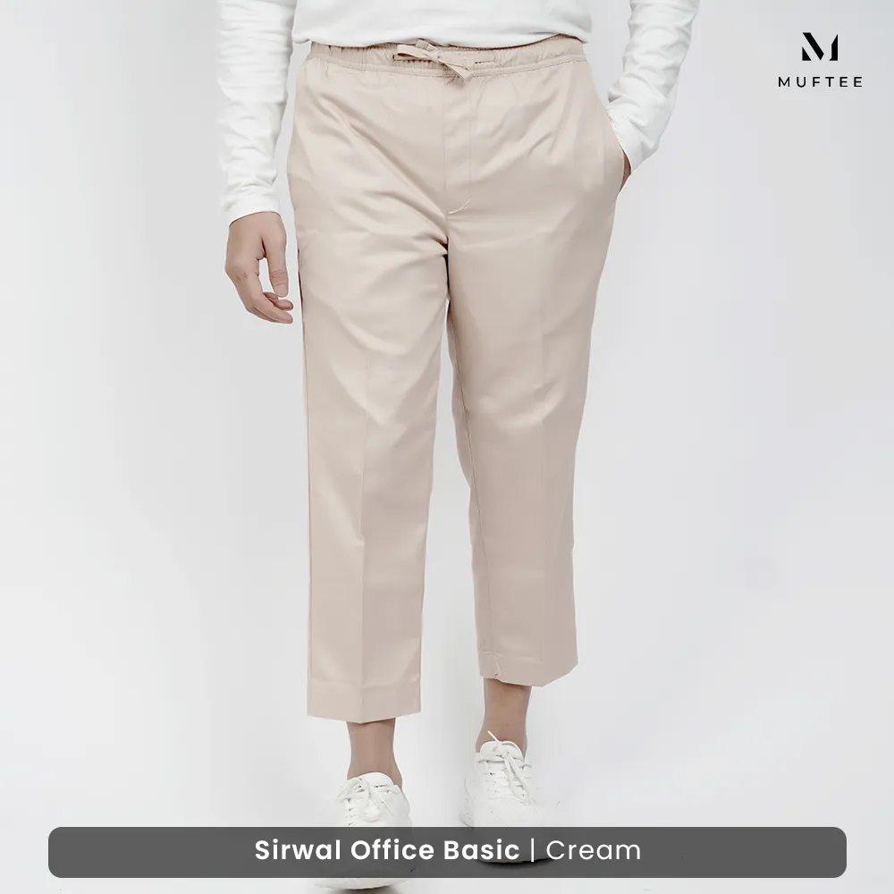 Sirwal Office Basic - Cream